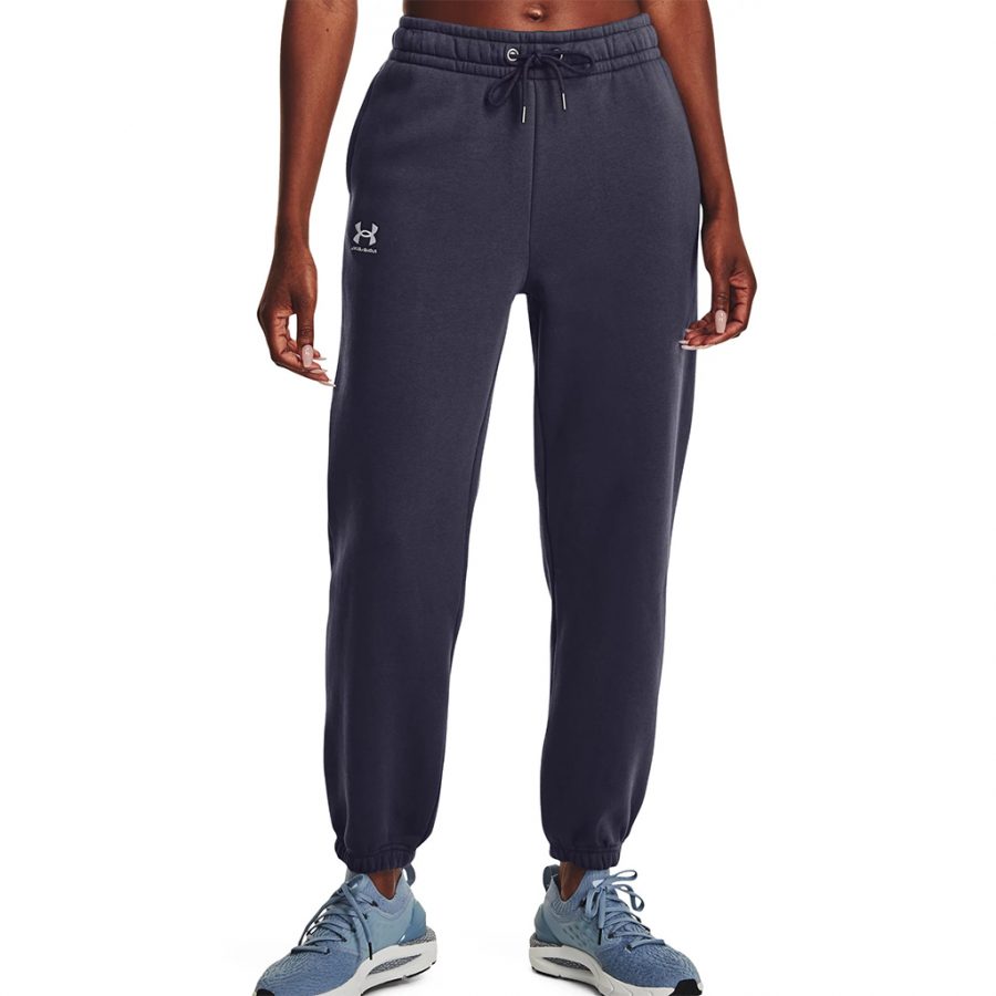 Under Armour ESSENTIAL FLEECE JOGGERS TEMPERED STEEL - GRAY