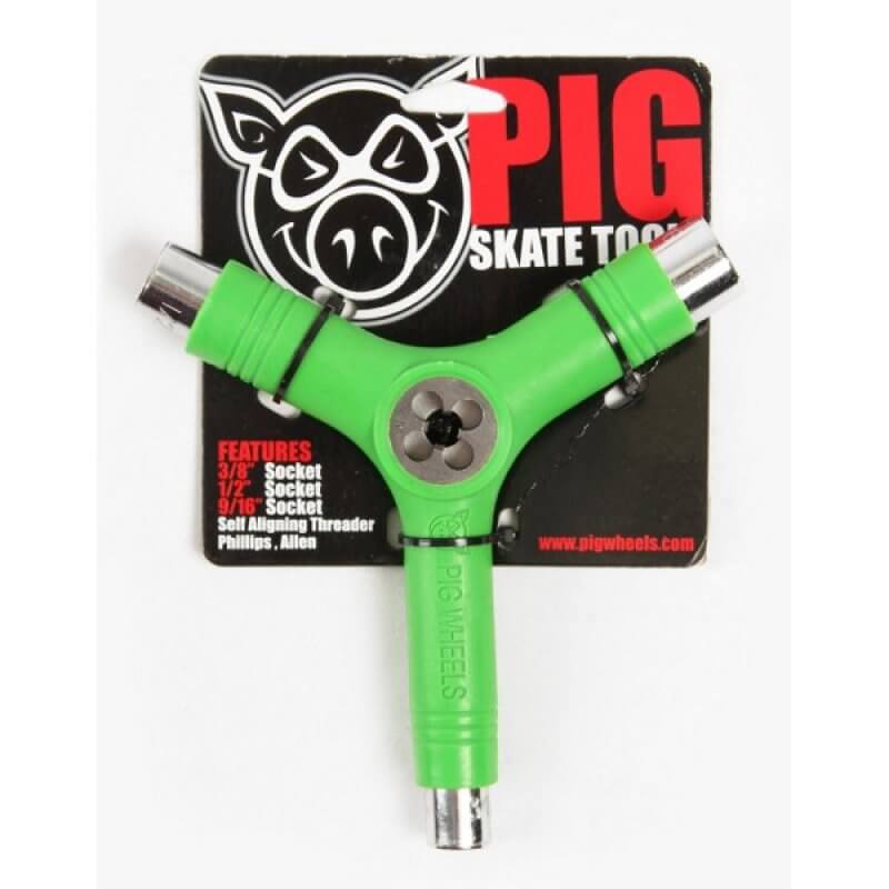 Pig – Tool Colored Green