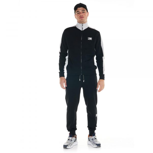 Leone Man tracksuits Sporty Fluo Black