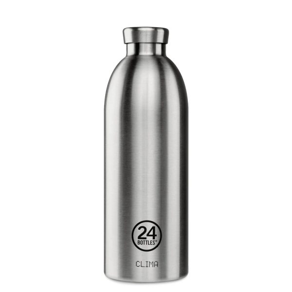 24Bottles - Clima Bottle 850ml Brushed Steel
