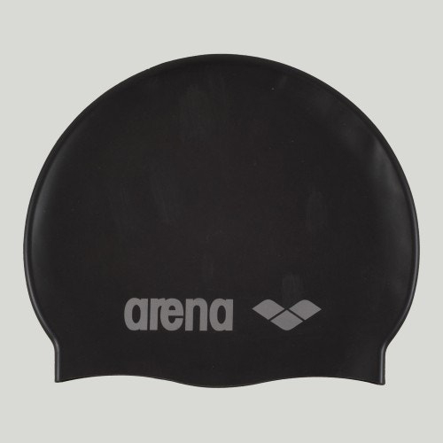 Arena Cuffia Nuoto Silicone Junior Black Silver